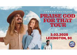 Jordan Feliz's "Praise God For That" Tour with Riley Clemmons & Jon