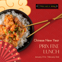 Chinese New Year - Prix Fixe Lunch