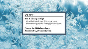 Ice Fest - Odd Fellows Hall Tour