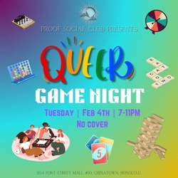 Queer Game Night at Proof Social Club
