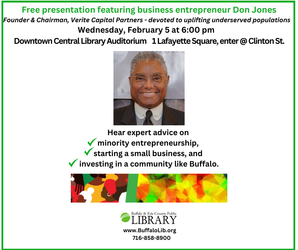 Black History Month: Free presentation featuring business entrepreneur Don Jones