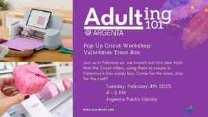 Adulting On A Dime: Pop Up Cricut Workshop - Valentine's Day Candy Box