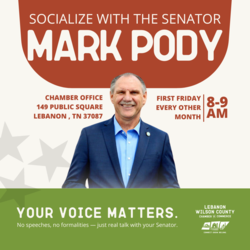 Socialize with the Senator