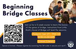 Beginning Bridge Classes (Registration Required)