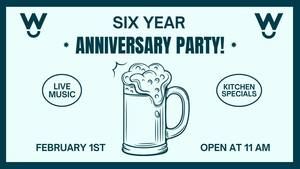 Walter Station Brewery Six Year Anniversary Party