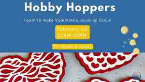 Hobby Hoppers: Cricut Valentine's Day Cards