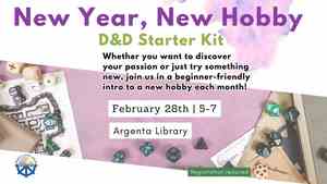 New Year New Hobby D&D Starter Kit (Registration Required)