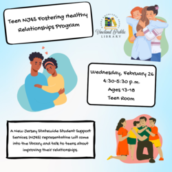 Teen NJ4S Fostering Healthy Relationships Workshop
