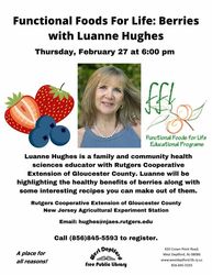 Functional Foods for Life:  Berries with Luanne Hughes