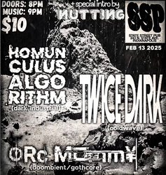 HOMONCULUS ALGORITHM / TWICE DARK / ORC MOMMY / NUTTING