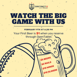 🏈🏆Big Game Watch Party at District E Powered by Ticketmaster🏆🏈