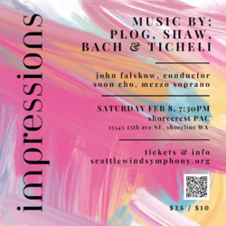 Seattle Wind Symphony Presents: Impressions