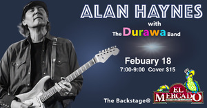 Master Blues Artist Alan Haynes Returns to Headline The Backstage with Jackie Newhouse