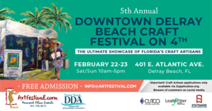 5th Annual Downtown Delray Beach Craft Festival