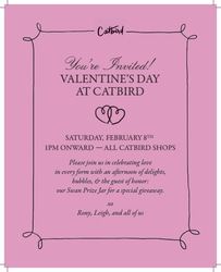 Celebrate Valentine’s Day at Catbird in Georgetown (2/8) 💗