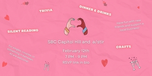 Trivia and Crafts Night with Silent Book Club Capitol Hill and A/Stir