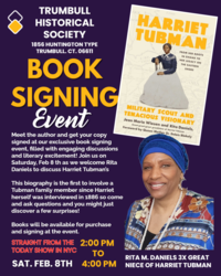 Meet the Author: Discussion and Book Signing with Rita Daniels,  Descendant of Harriet Tubman