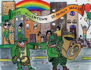 St. Patrick's parade Poster Winner