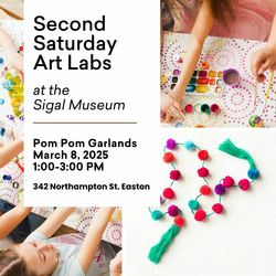 Second Saturday Art Labs - Pom Pom Garlands