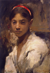 Paint Like the Masters: John Singer Sargent's "Capris Girl"