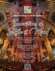 Master Singers of Virginia Winter Concert