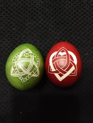 Celtic Pysanky Eggs