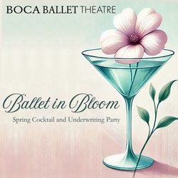 Boca Ballet Theatre's "Ballet in Bloom" underwriting cocktail party