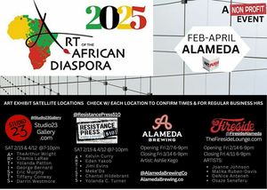 The Art of the African Diaspora Satellite Locations Studio 23 and Resistance Press 510