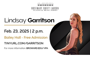 Rosemary Duffy Larson Classical Series Presents Lindsay Garritson