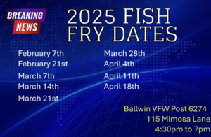 Fish Fries at the Ballwin VFW Post #6274