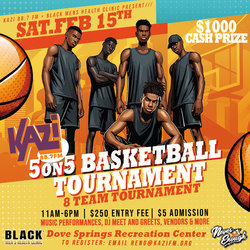 Black Men’s Health Clinic® Huddles with KAZI 88.7 FM to Co-Host Five-on-Five Basketball Tournament