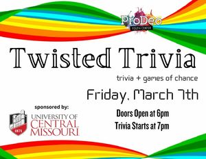 Pro DeoTwisted Trivia Fundraiser