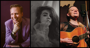 Sarah Grella, Kelvyn Koning, Rachel Marie at Somerville Armory Cafe Saturday March 1