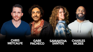 Charles McBee, Samantha Santos, Chris Metcalfe, Gabe Pacheco