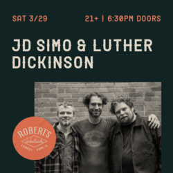 JD Simo & Luther Dickinson @ Robert’s Westside