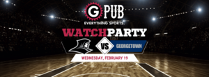 Friars vs. Georgetown Watch Party in the Pub