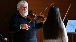 Violin Master Class with Andrés Cárdenes