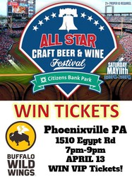 All-Star Festival TICKET RUN - Buffalo Wild Wings Phoenixville PA
