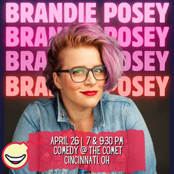 Comedy At The Comet | BRANDIE POSEY