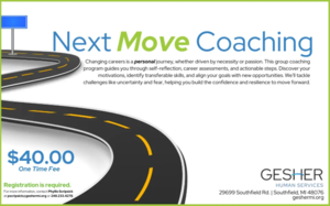 Next Move Virtual Six-Session Career Coaching Program for Michiganders Starting March 3