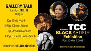 3rd Annual TCC Black Artists Exhibition Gallery talk