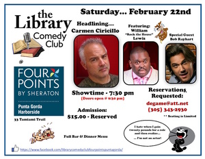 The Library Comedy Club Show