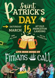 Live Irish music Paddy's party with Finians Call