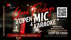 Good Friday's Open Mic & Karaoke: Celebrating Black Presence