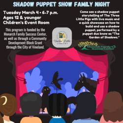 Shadow Puppet Show Family Night