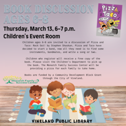 Book Discussion, Ages 6-8