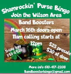 2025 Designer Purse Bingo & Tricky Tray, March 16, 2025