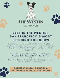 “Best In The Westin” Dog Show