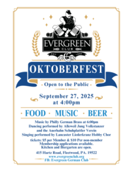 Oktoberfest - Evergreen Country Club