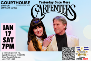 The Carpenters – Yesterday Once More 1-17 SAT 7:00pm
